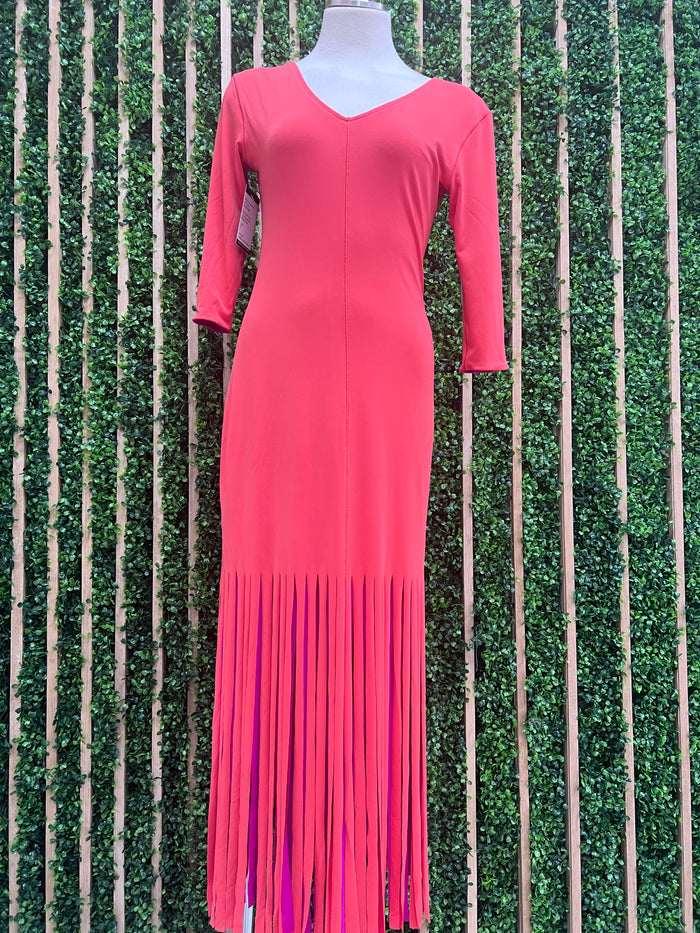 Eva Varro Exquisite Fuchsia Reversible Dress