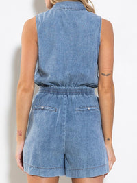 Light Denim Romper