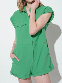 Short Utility Romper