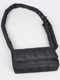 Padded Nylon Crossbody Bag