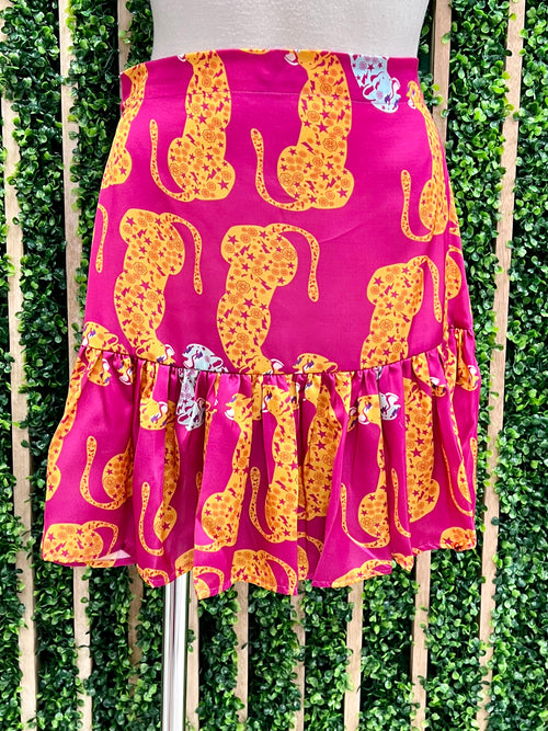 Bululu Cheetah Skirt