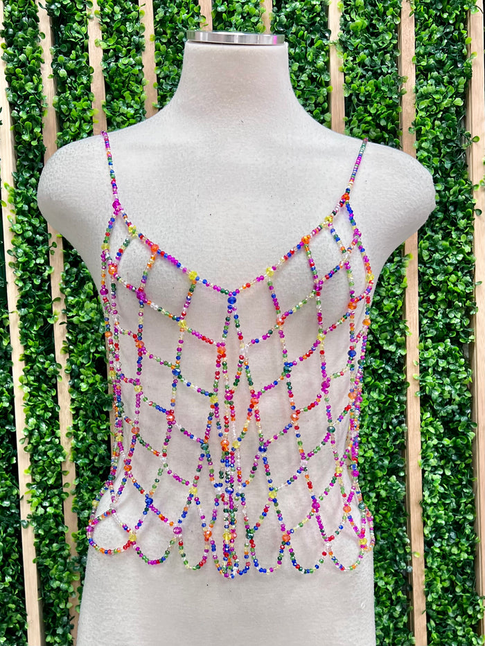 Multicolor Bead Tops