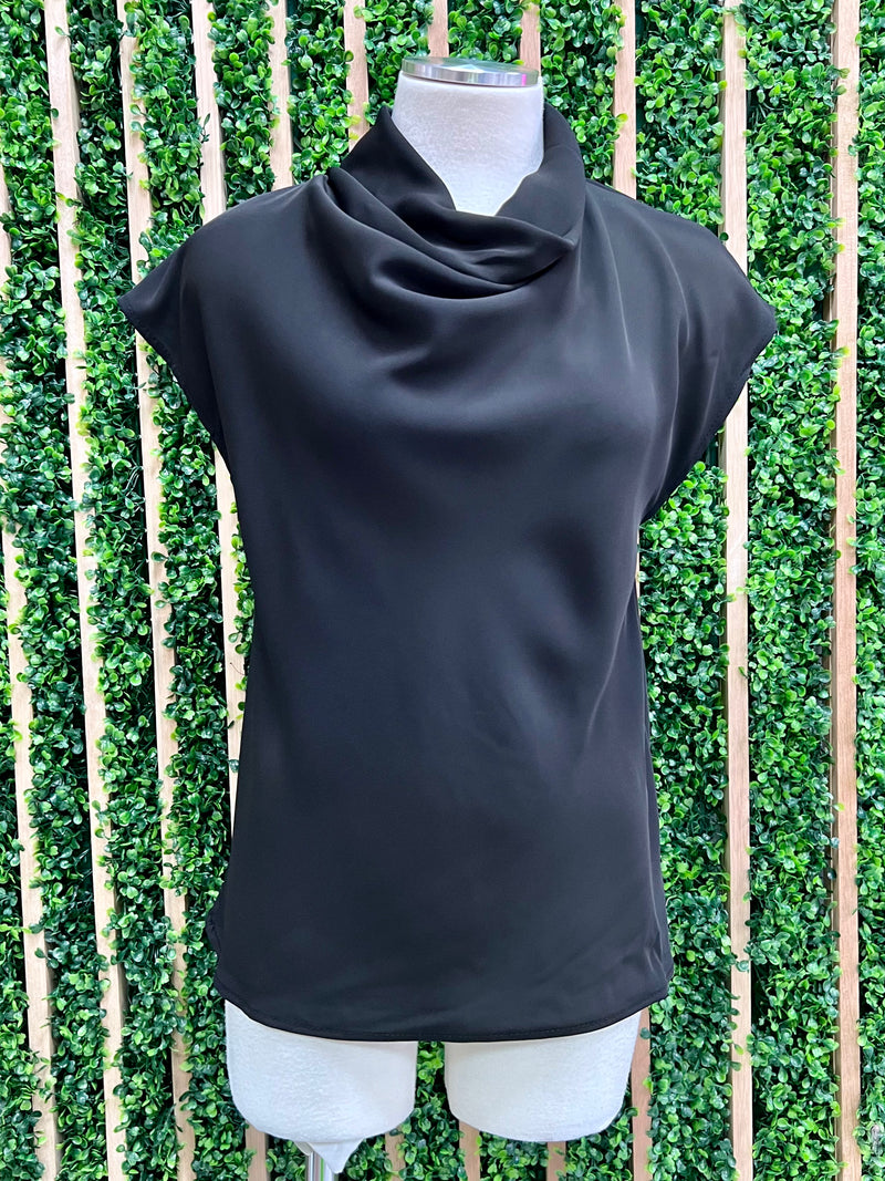 Cowl Neck Long Top