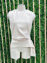 Delicate Knot Detail Top