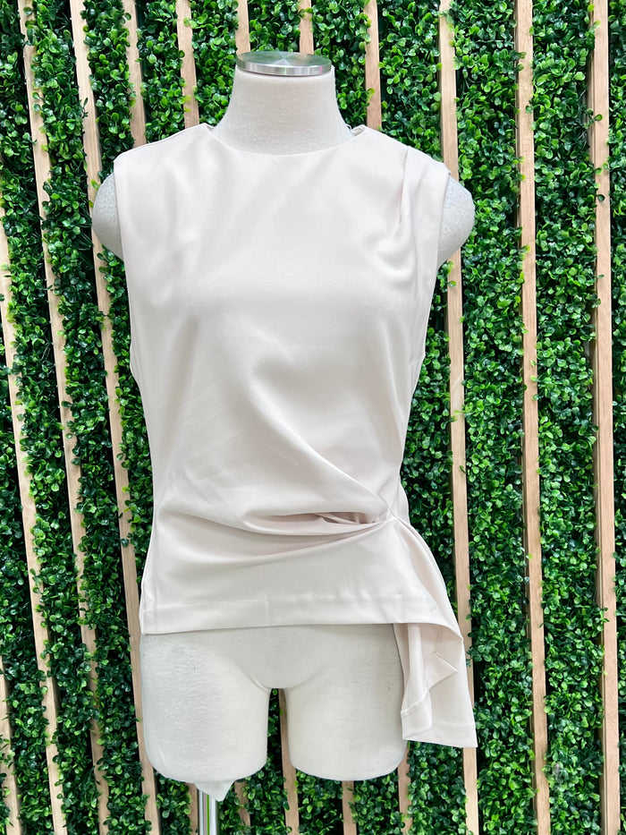 Delicate Knot Detail Top
