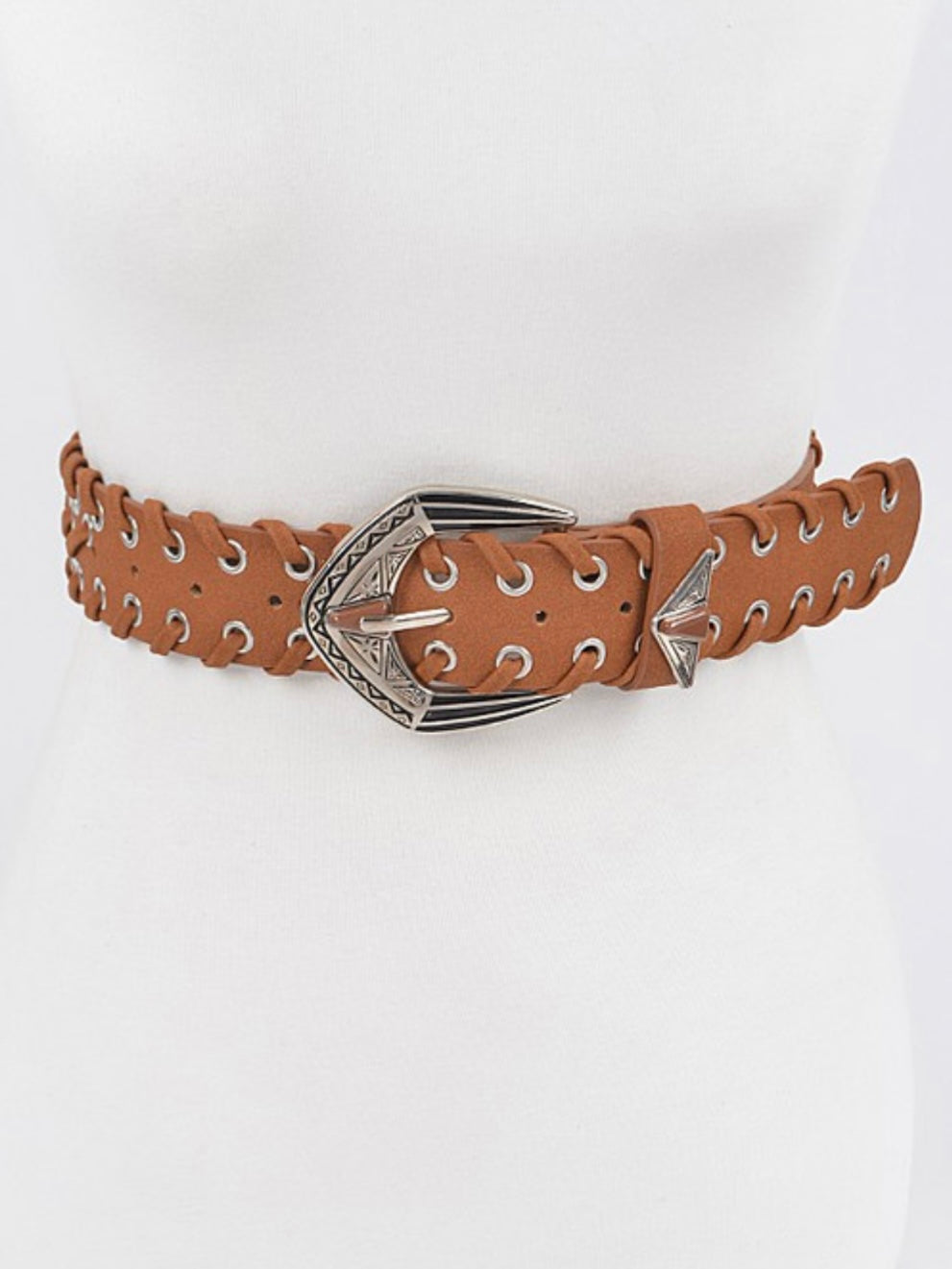 Multi Metal Eyelet Belt