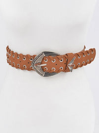 Multi Metal Eyelet Belt