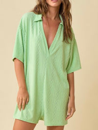 Terry Cloth Romper