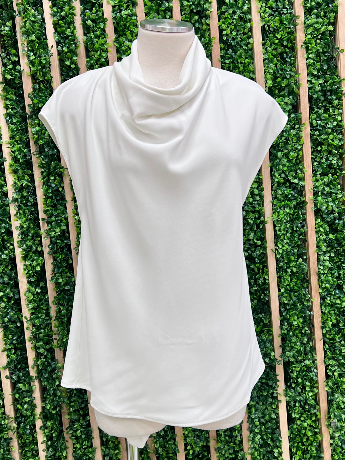 Cowl Neck Long Top