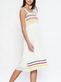 Rig Rag Midi Dress