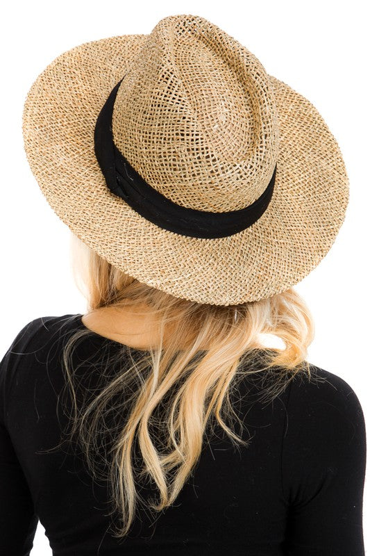 Wide Brim Panama Hat