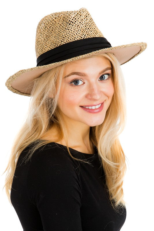 Wide Brim Panama Hat