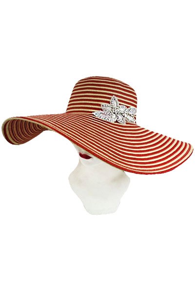 Wide Brim Pamela Hat