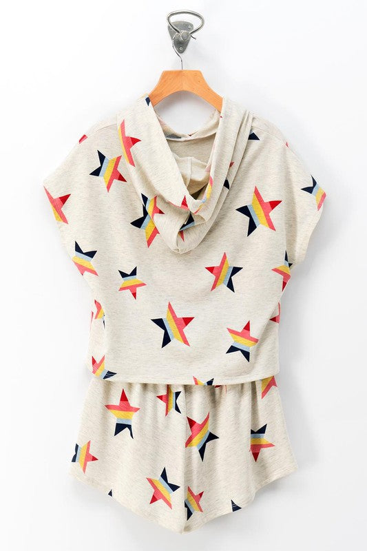 Star Hoodie Set