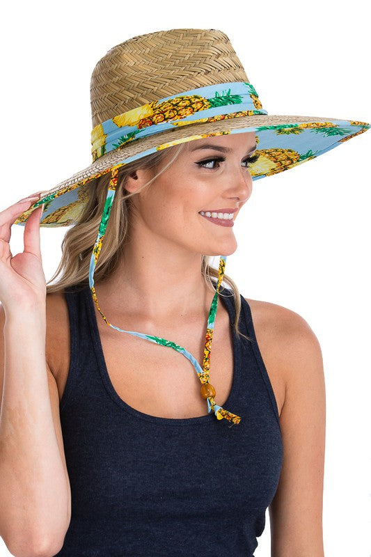 Dome Shape Wide Brim Summer Hat