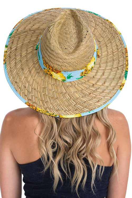 Dome Shape Wide Brim Summer Hat