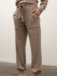 Mocha Balloon Sleeve / Jogger Set