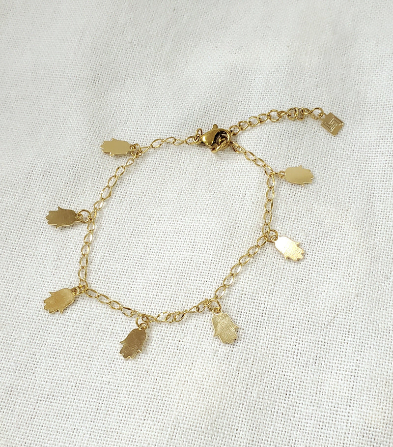 Hamsa Charms Bracelet