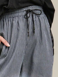 Cropped Stripe Ombre Pants