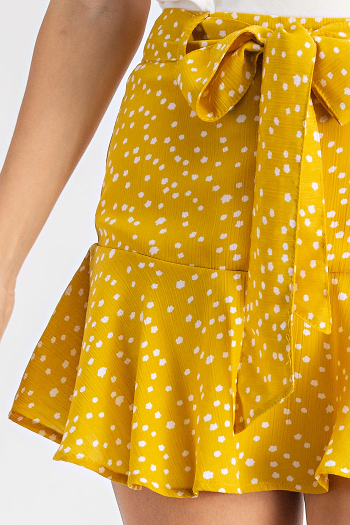 Polka Dot Skort