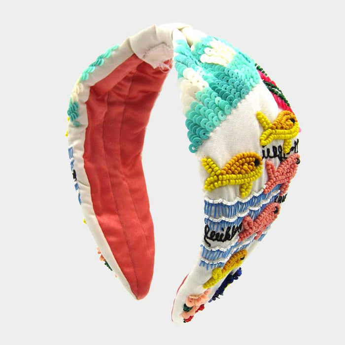 Embroidered Headband