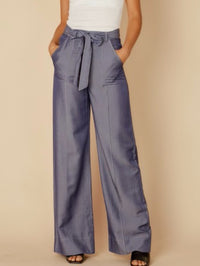 Stitch Detail Denim Trouser