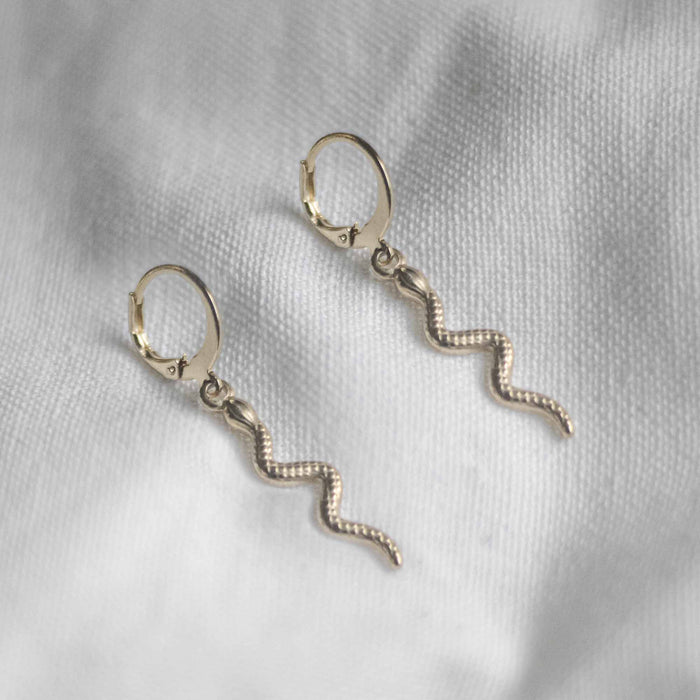 Serpentine Earrings