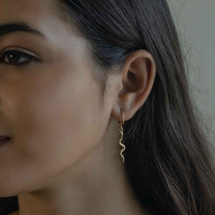 Serpentine Earrings