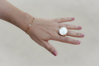 POS - Madre Perla Circle Ring