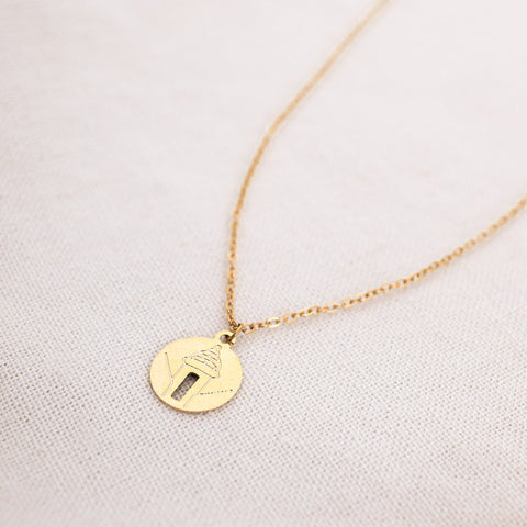 Small Lock Up Necklace