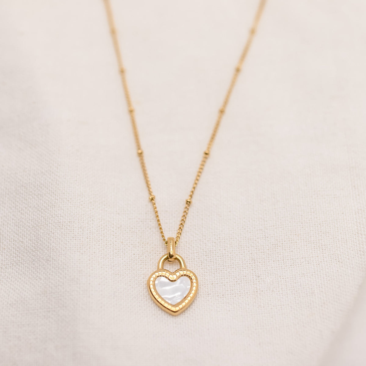 POS - Dual Tone Love Necklace