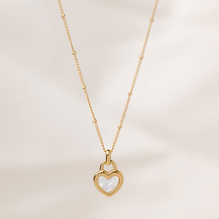 POS - Dual Tone Love Necklace