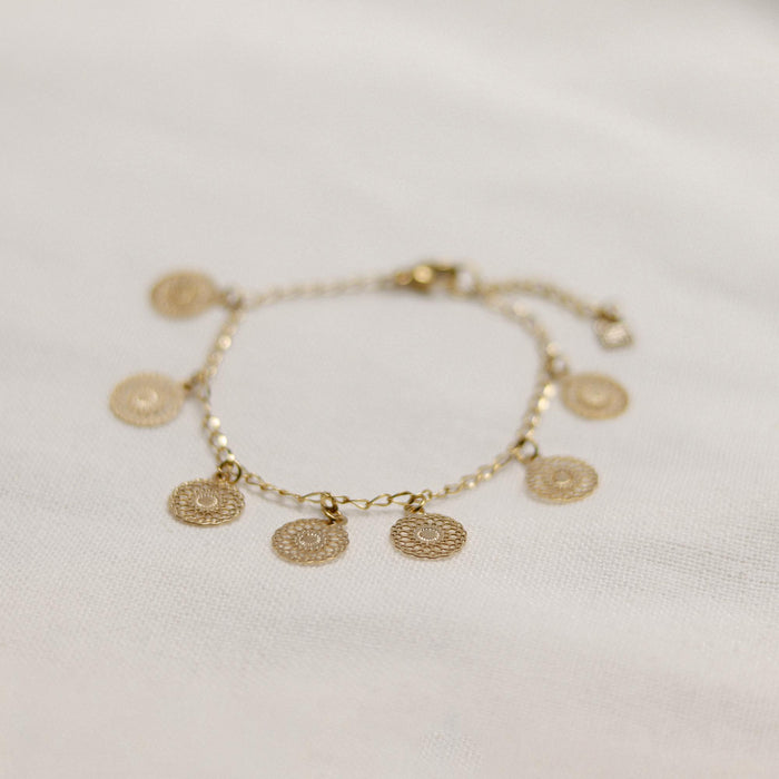 Mandala Charms Bracelet