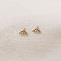 Mermaid Tail Sparkle Studs