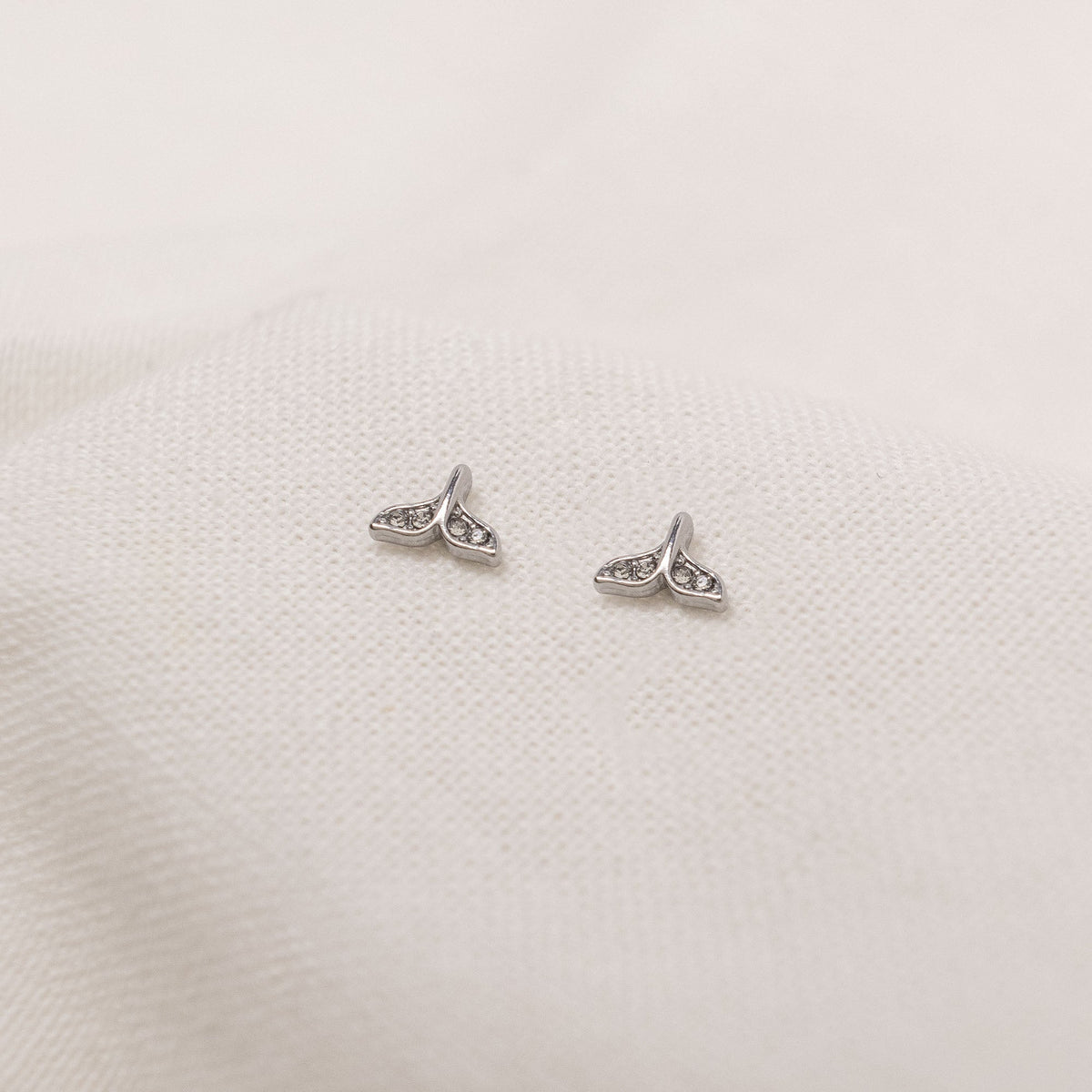 Mermaid Tail Sparkle Studs