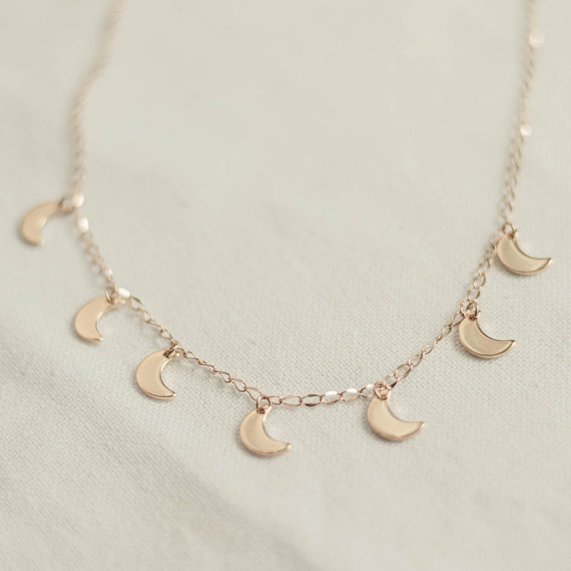 Moon Charms Necklace