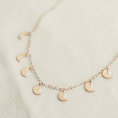 Moon Charms Necklace