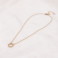 Glittering Halo Necklace