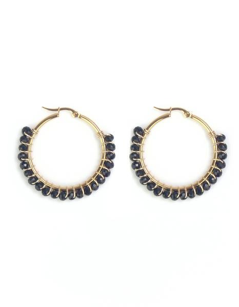 POS - Wrapped Earrings $28