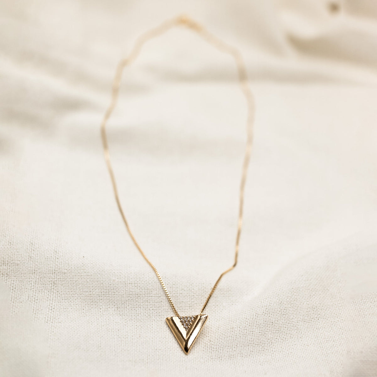 Stella Triangle Necklace