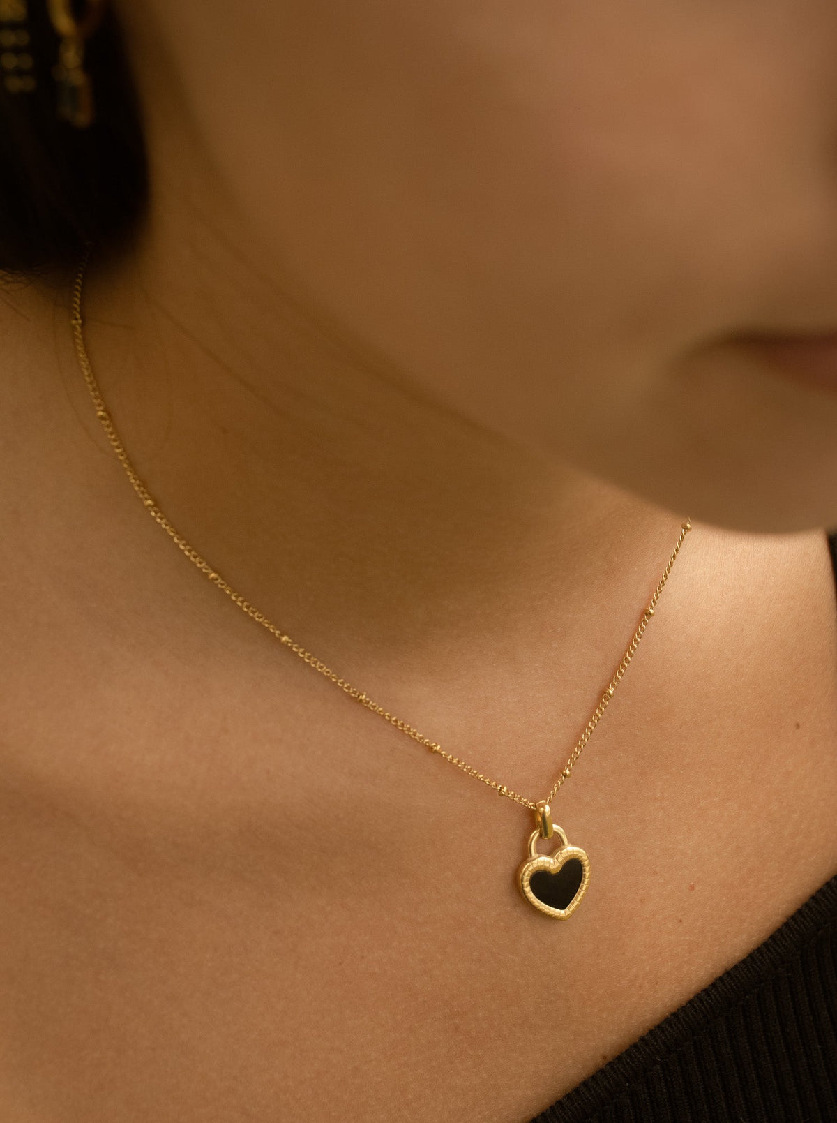 POS - Dual Tone Love Necklace