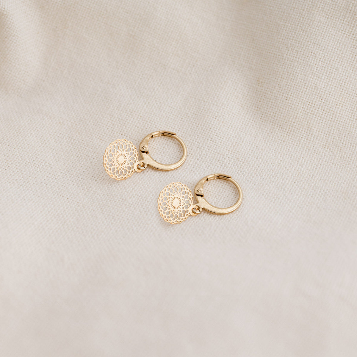 POS - Mandala Drop Earrings