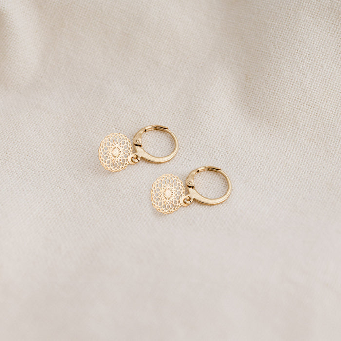 POS - Mandala Drop Earrings