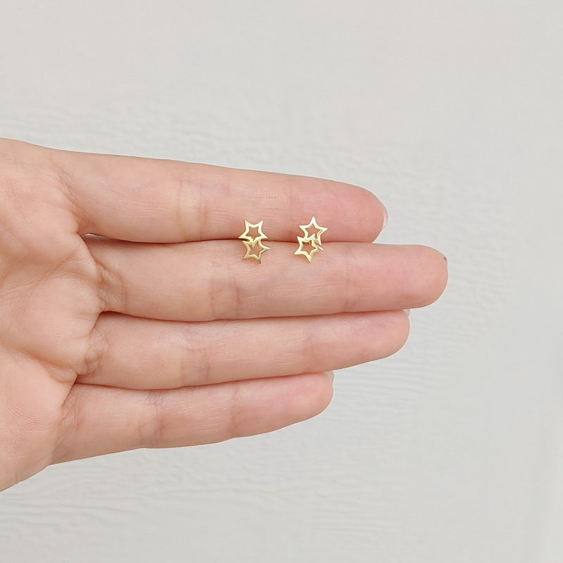 POS - Double Star Studs