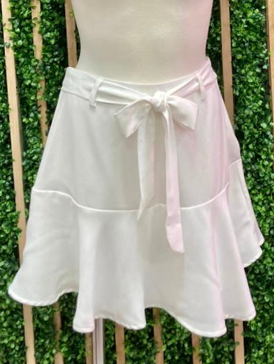 Tie Front Swing Skort