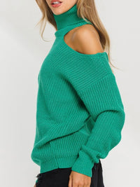 Shoulder Cutout Sweater