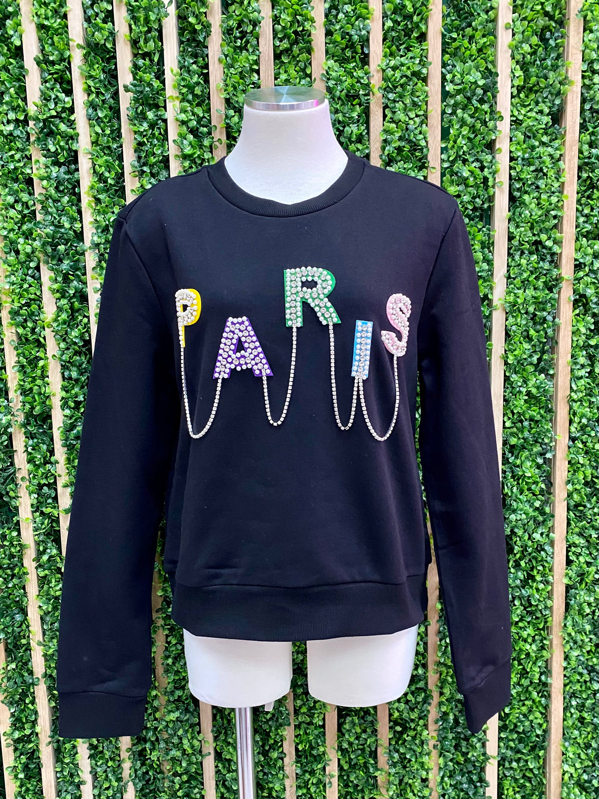 Paris Beaded Sweater