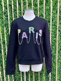 Paris Beaded Sweater