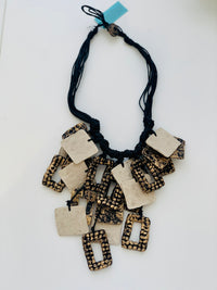 Unique Recycled Paper Necklace