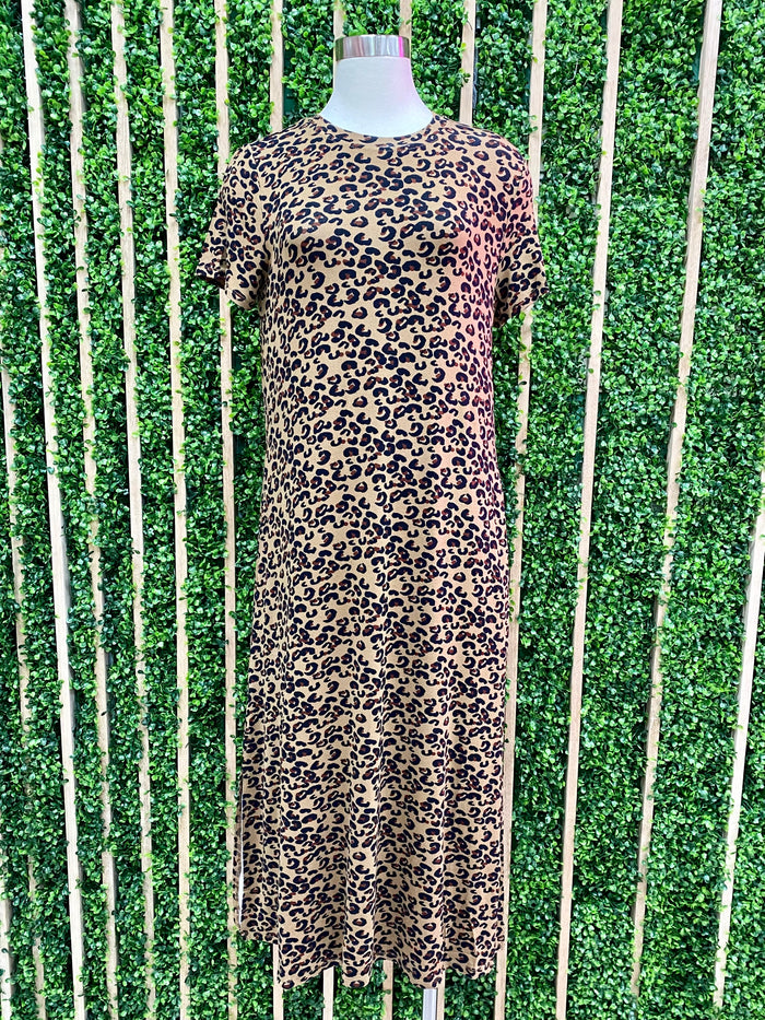 Leopard Midi Dress